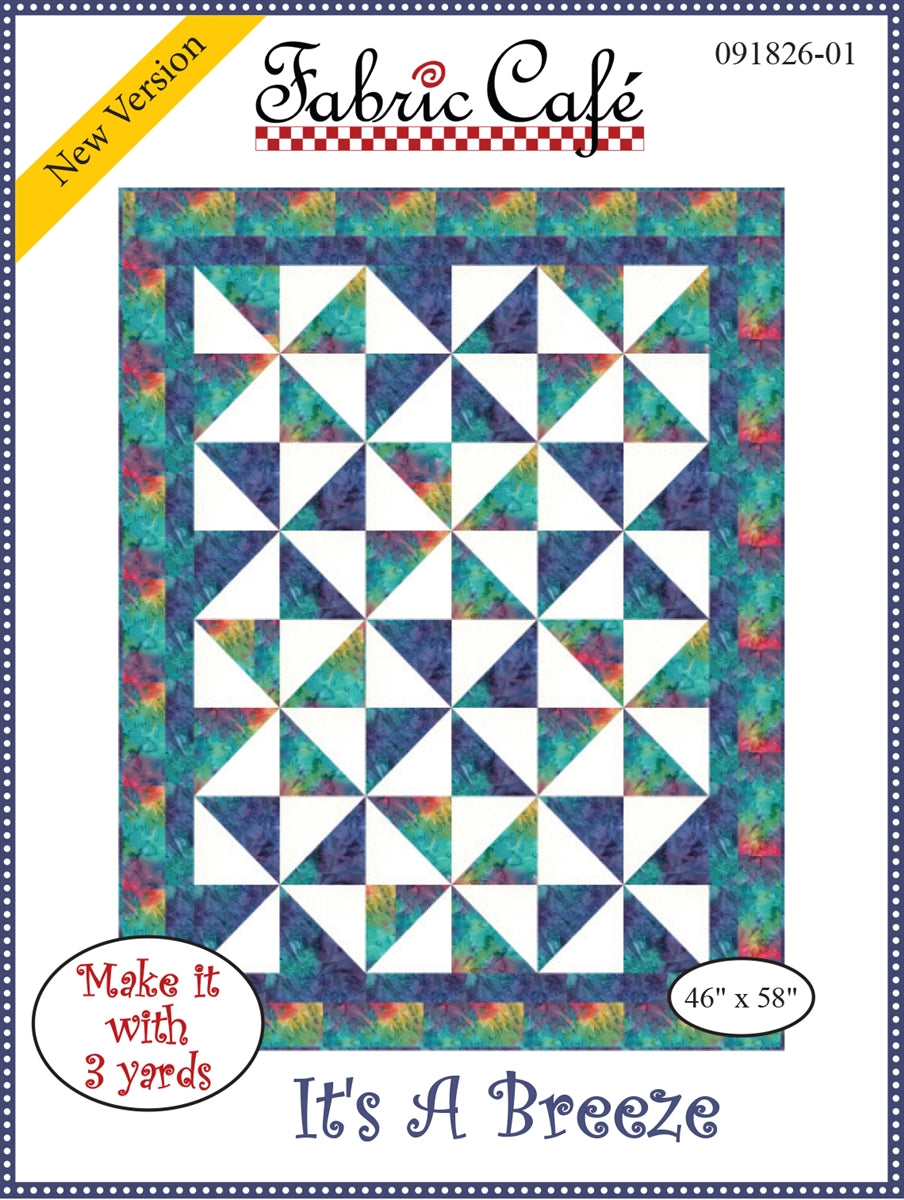 It's A Breeze 3-Yard Quilt Pattern