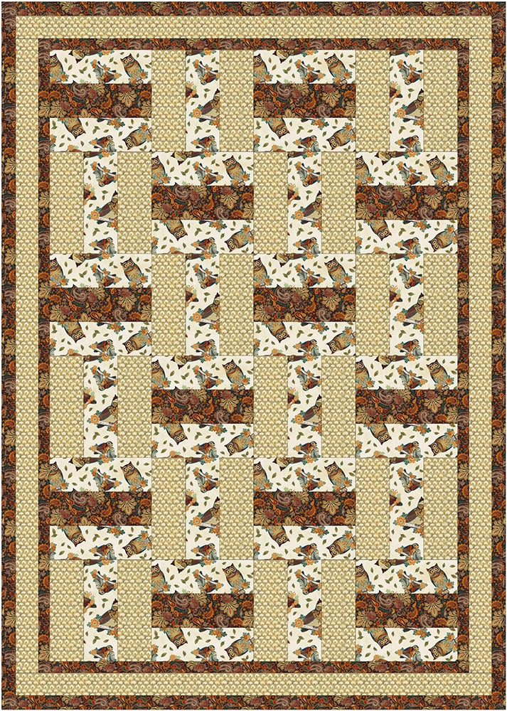 Rail Fence 3 Yard Quilt Pattern