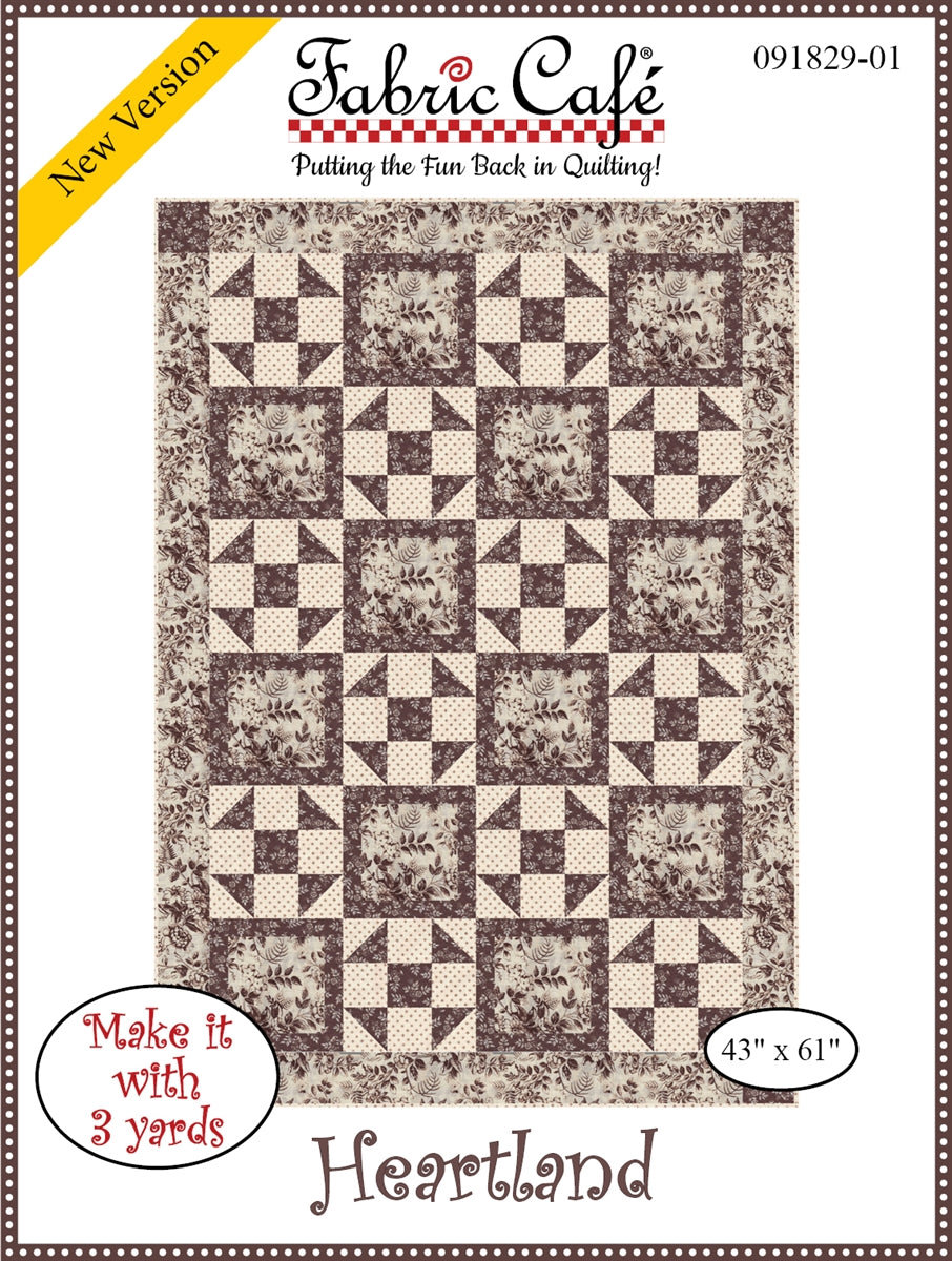 Heartland 3-Yard Quilt Pattern