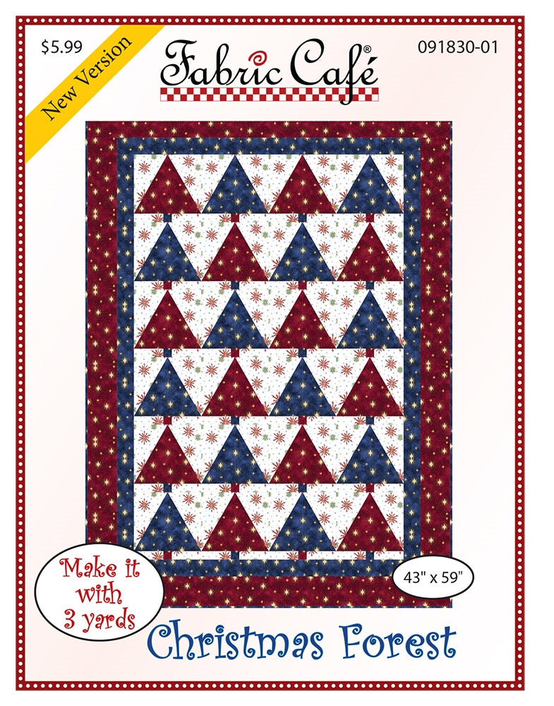 Christmas Forest 3-Yard Quilt Pattern
