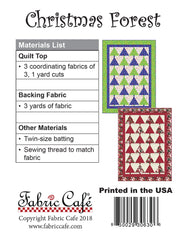 Christmas Forest 3-Yard Quilt Pattern