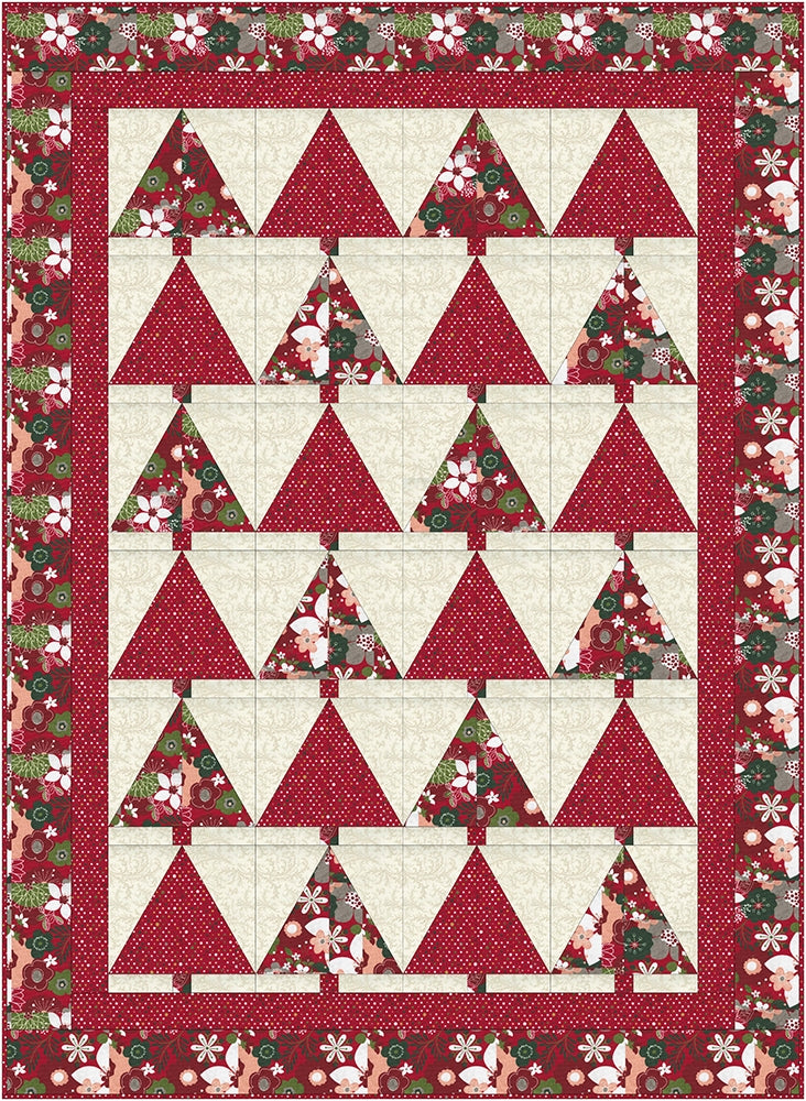Christmas Forest 3-Yard Quilt Pattern