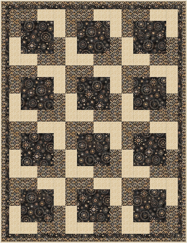Town Square 3-Yard Quilt Pattern