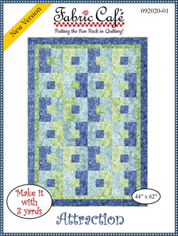Attraction 3-Yard Quilt Pattern