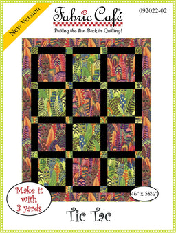 Tic Tac 3-Yard Quilt Pattern