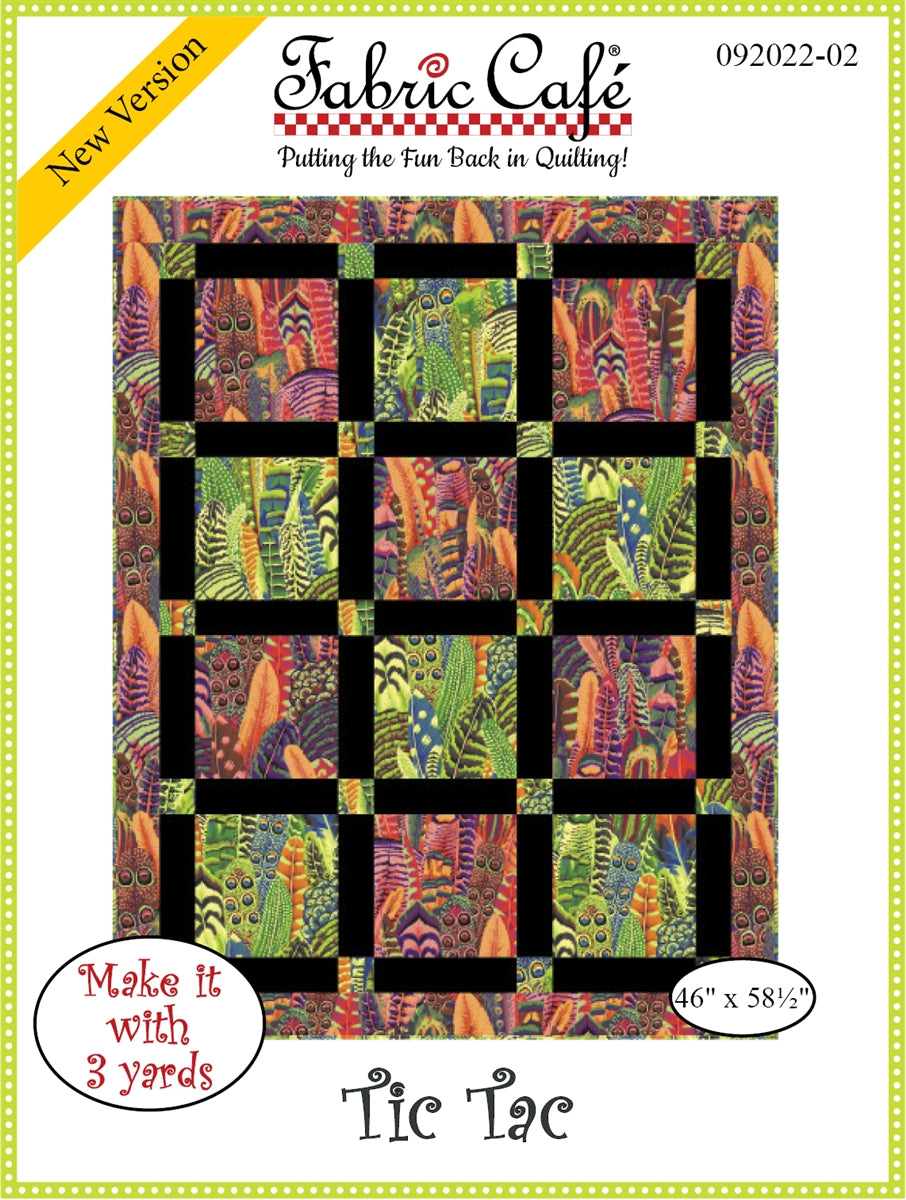 Tic Tac 3-Yard Quilt Pattern