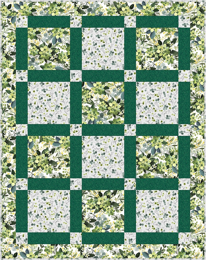 Tic Tac 3-Yard Quilt Pattern