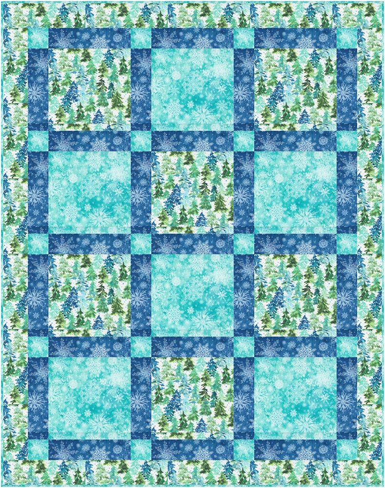 Tic Tac 3-Yard Quilt Pattern