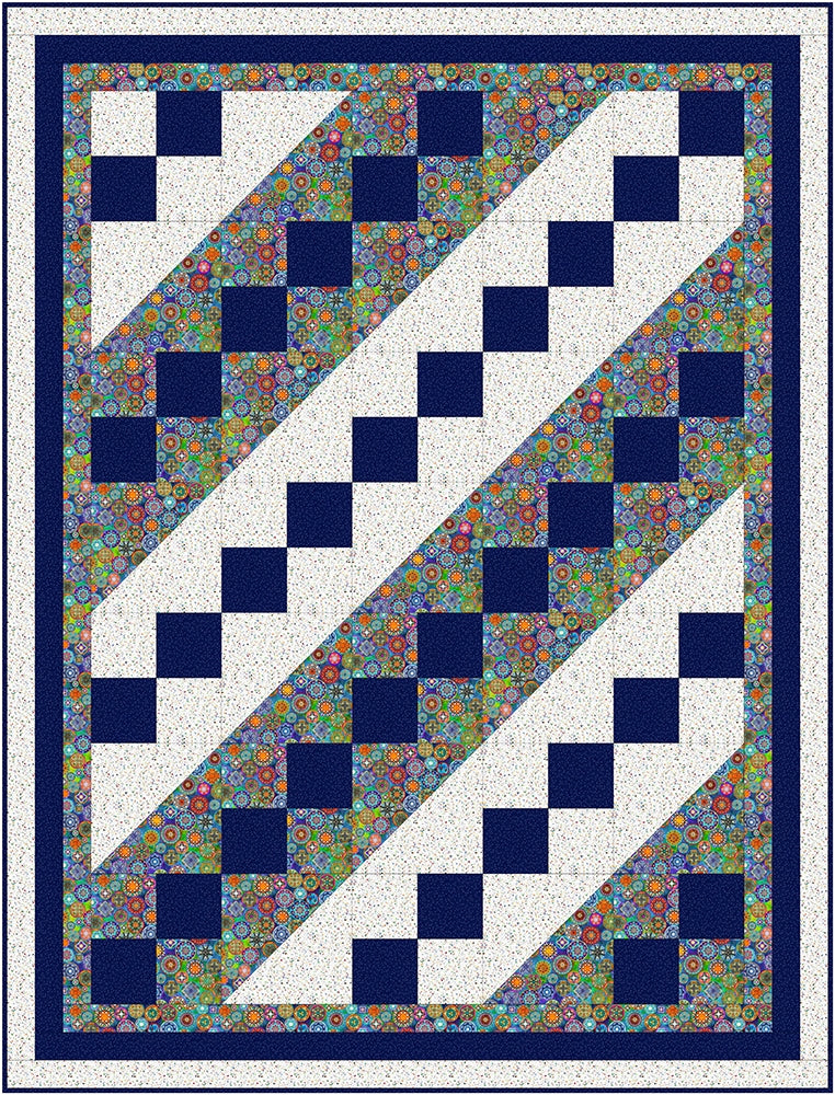 Jacob's Ladder 3 Yard Quilt Pattern