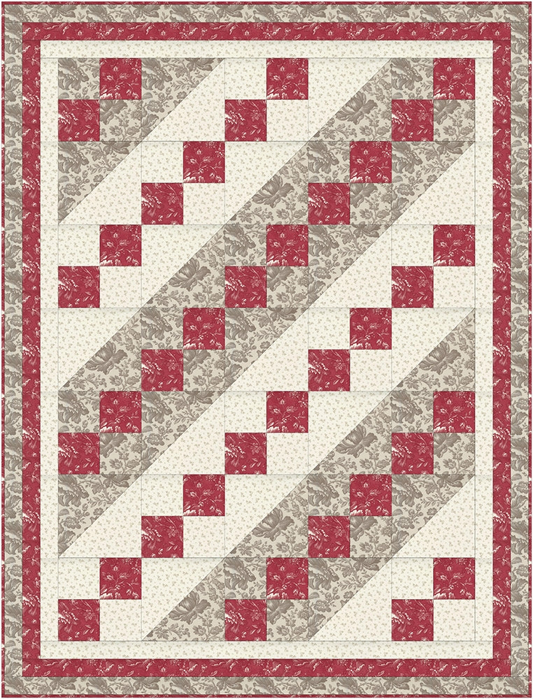 Jacob's Ladder 3 Yard Quilt Pattern