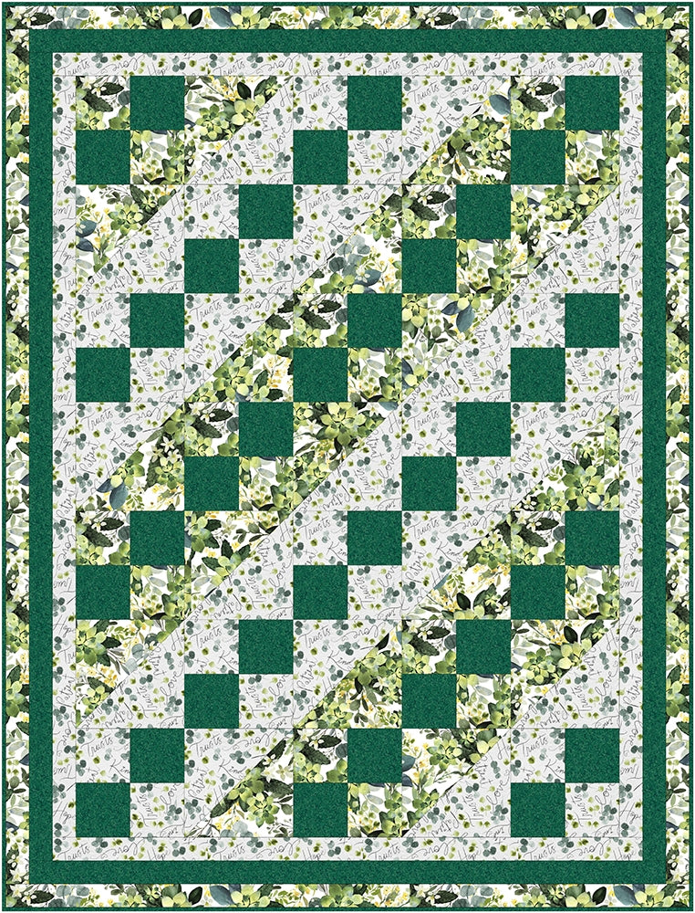 Jacob's Ladder 3 Yard Quilt Pattern