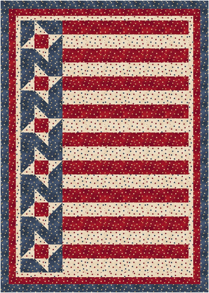 Olde Glory 3-Yard Quilt Pattern