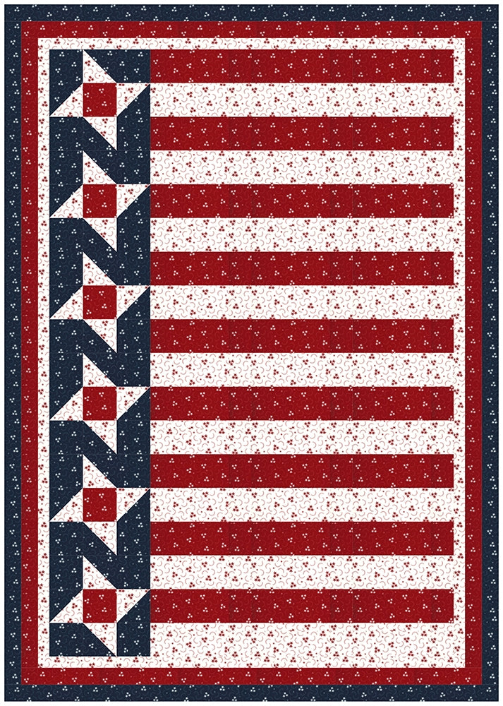 Olde Glory 3-Yard Quilt Pattern