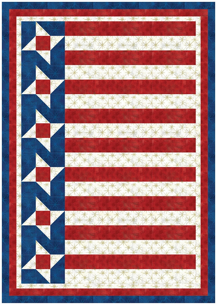 Olde Glory 3-Yard Quilt Pattern