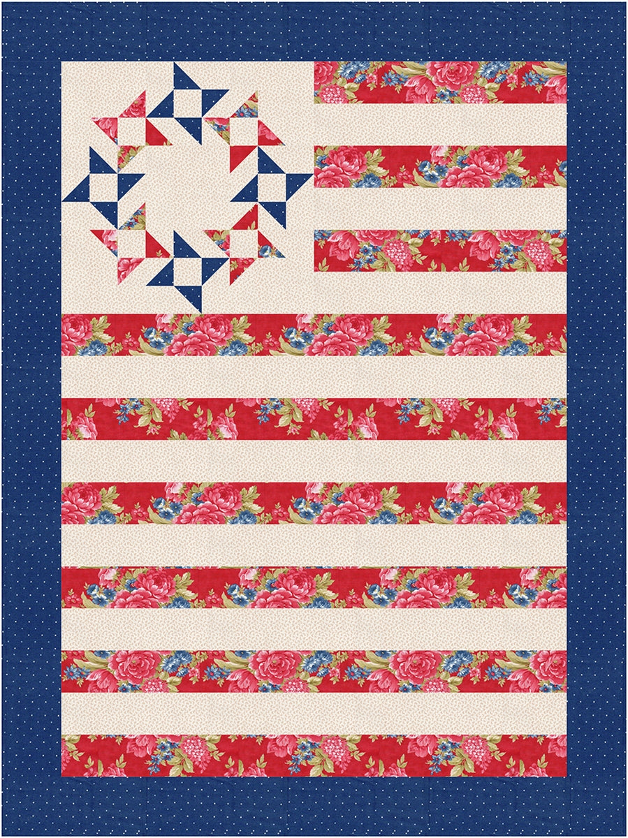 Freedom 3 Yard Quilt Pattern