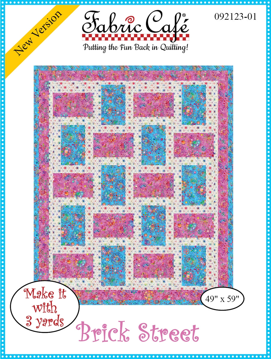 Brick Street 3-Yard Quilt Pattern