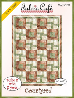 Courtyard 3 Yard Quilt Pattern