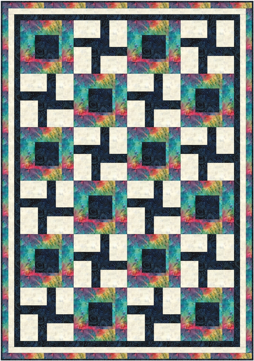 Courtyard 3 Yard Quilt Pattern