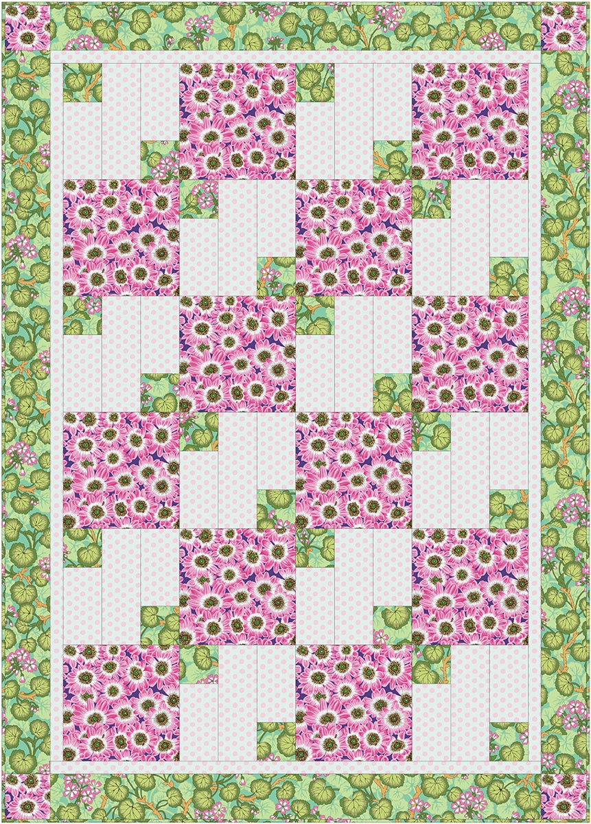 Garden Path 3-Yard Quilt Pattern