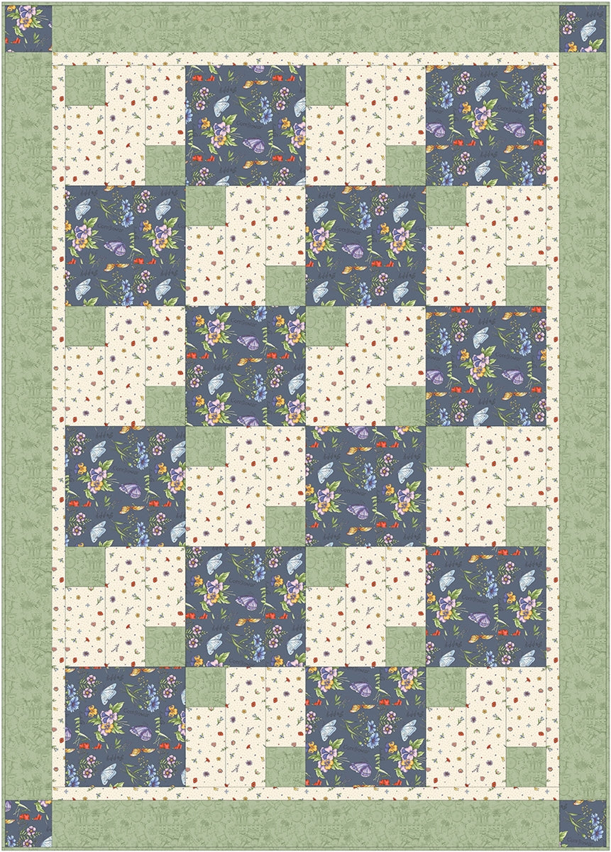 Garden Path 3-Yard Quilt Pattern