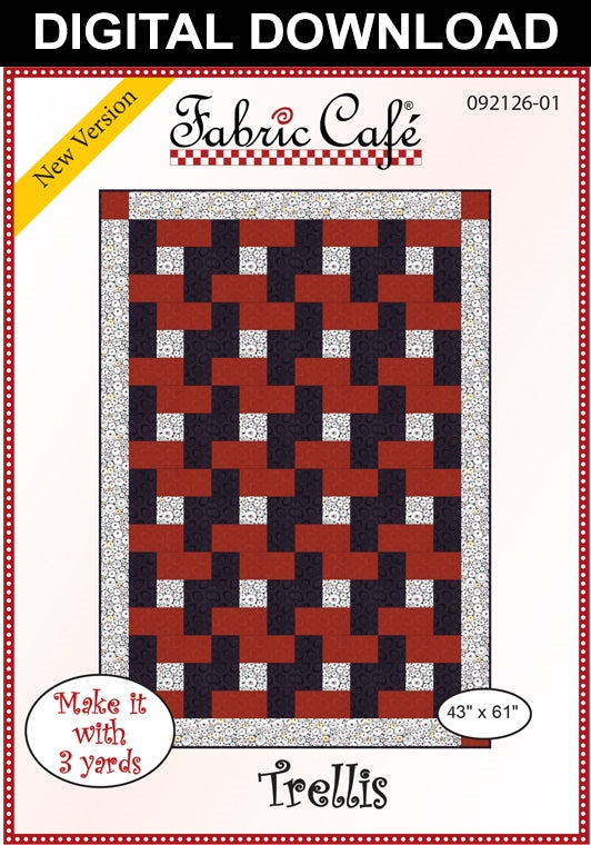 Trellis 3 Yard Quilt Pattern