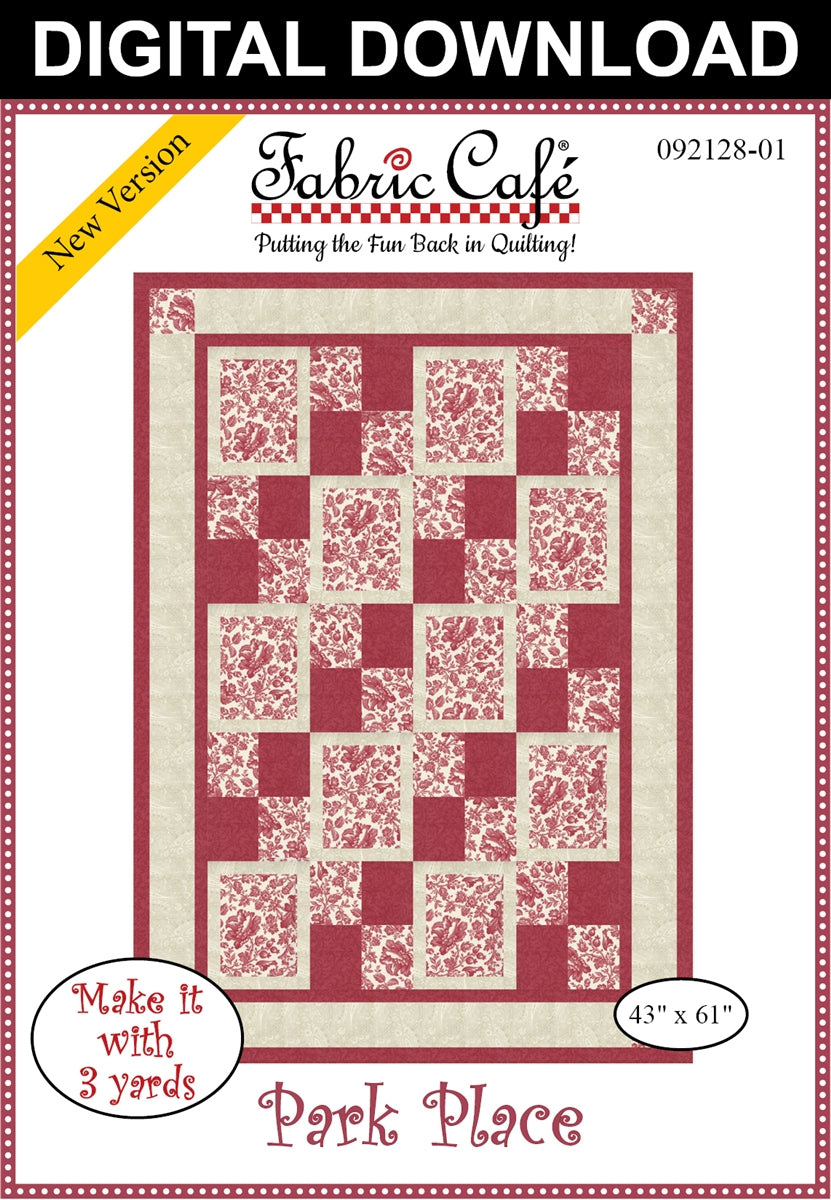 Park Place 3-Yard Quilt Pattern
