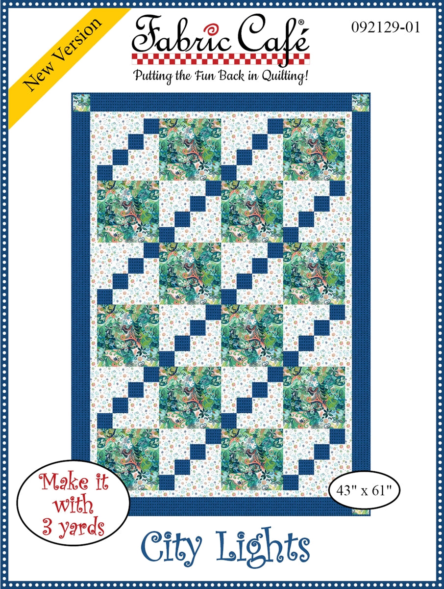 City Lights 3-Yard Quilt Pattern