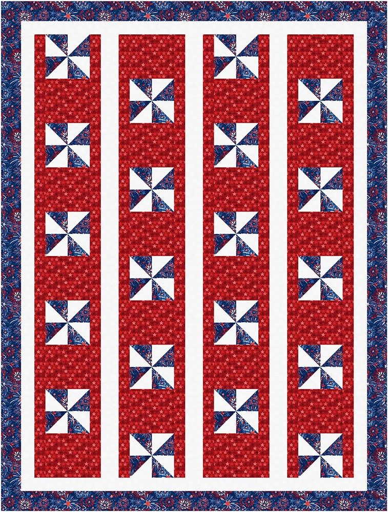 Pinwheel Lane 3-Yard Quilt Pattern