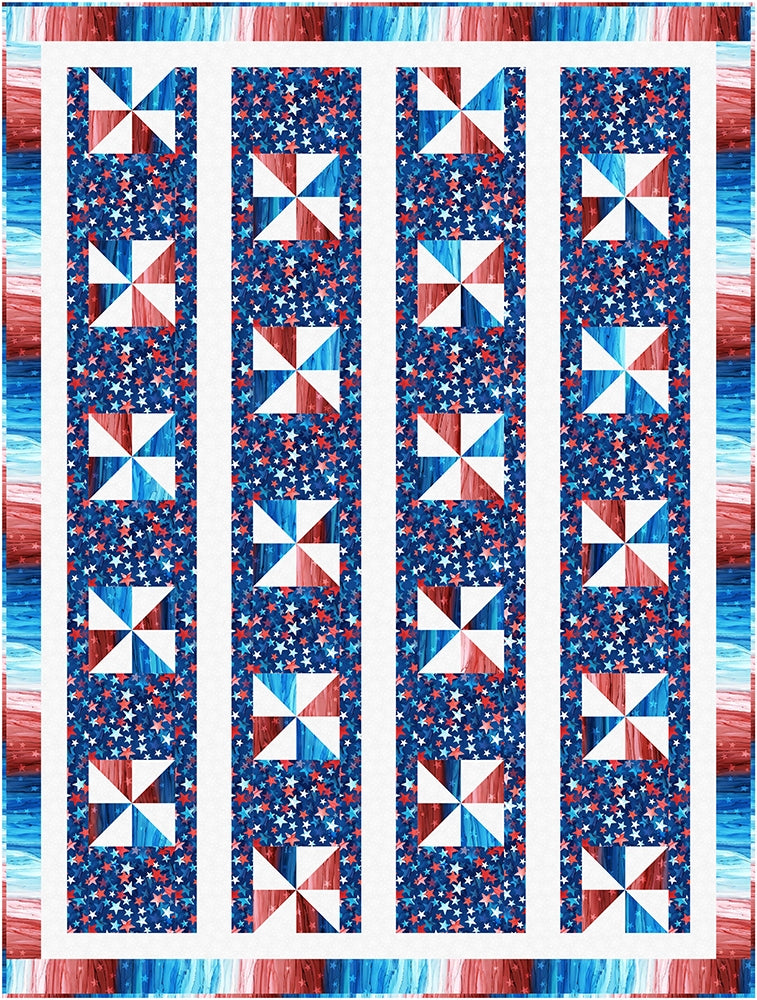Pinwheel Lane 3-Yard Quilt Pattern