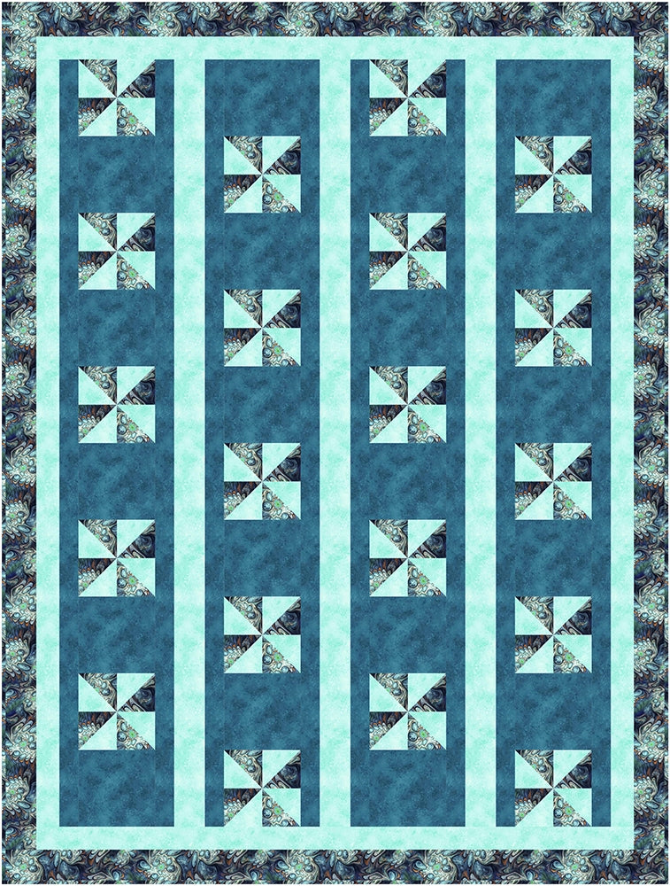 Pinwheel Lane 3-Yard Quilt Pattern