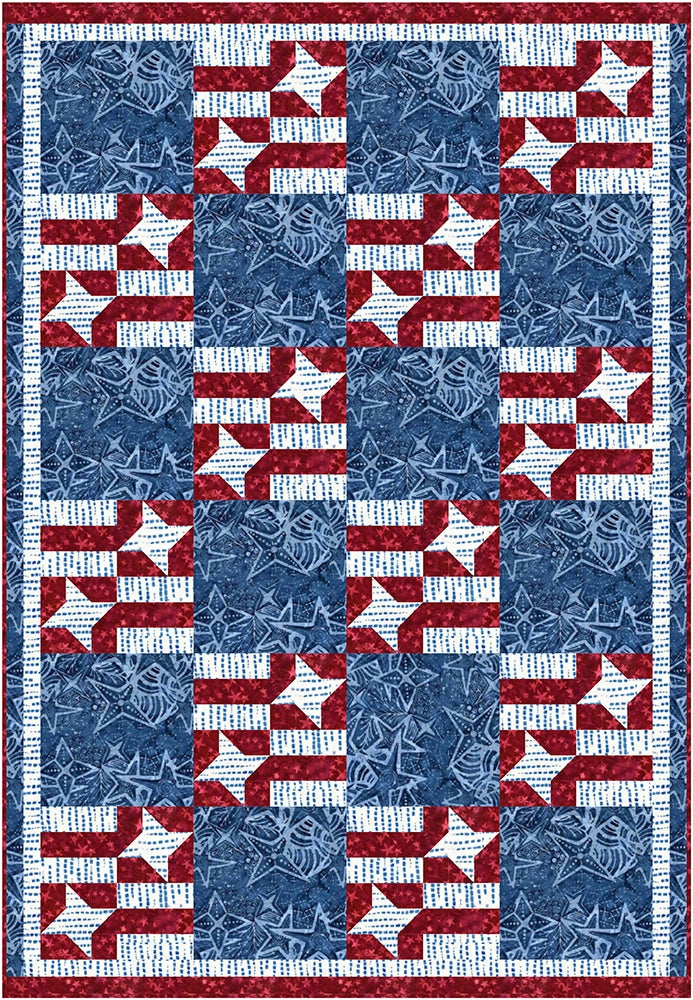 Patriotic Pride 3-Yard Quilt Pattern