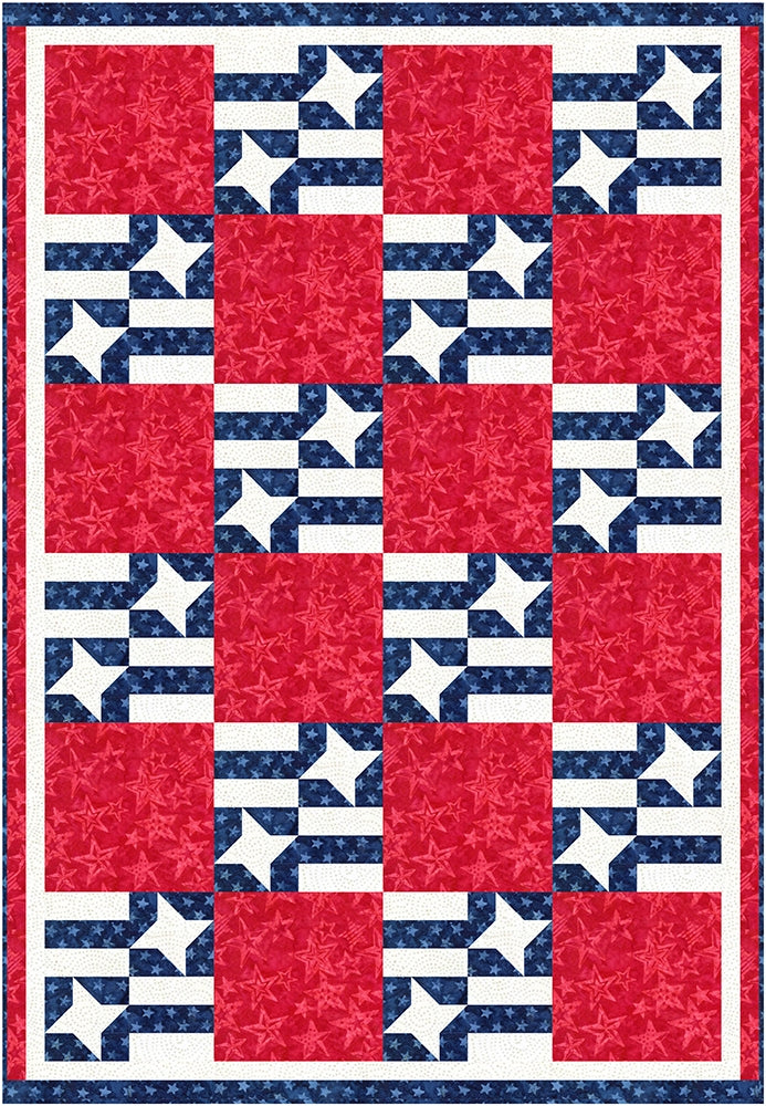 Patriotic Pride 3-Yard Quilt Pattern