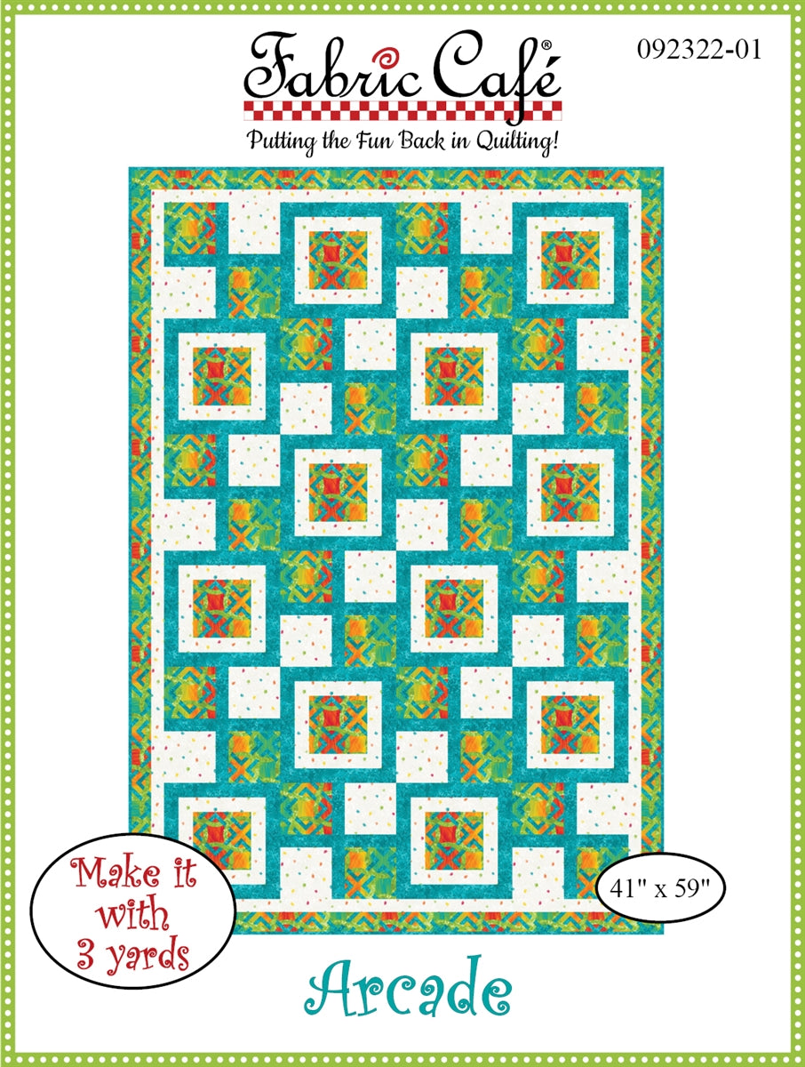 Arcade 3-Yard Quilt Pattern