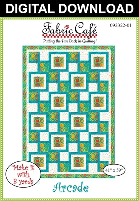 Arcade 3-Yard Quilt Pattern