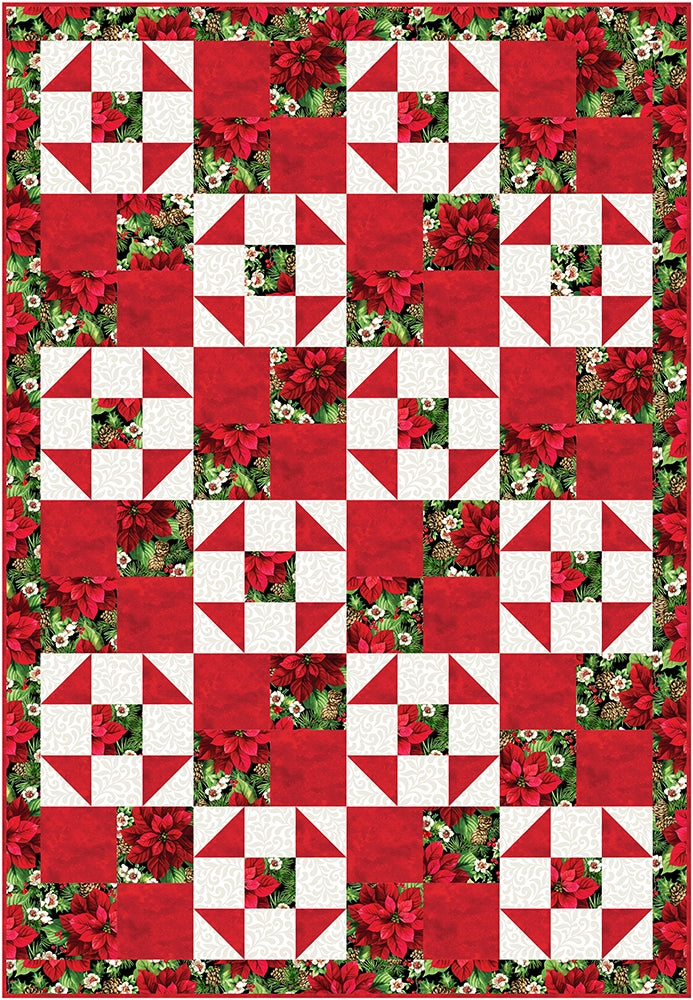 Merry & Bright 3-Yard Quilt Pattern