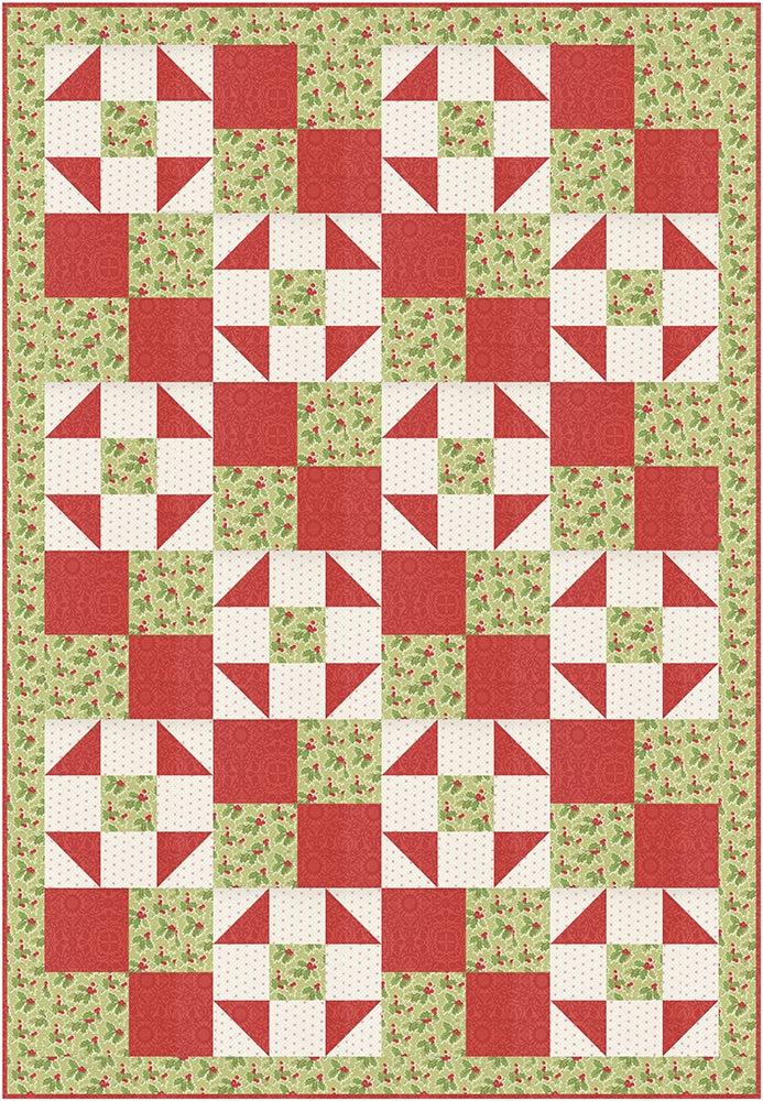 Merry & Bright 3-Yard Quilt Pattern