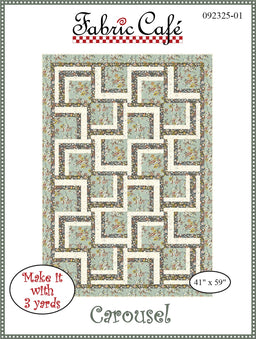 Carousel 3-Yard Quilt Pattern