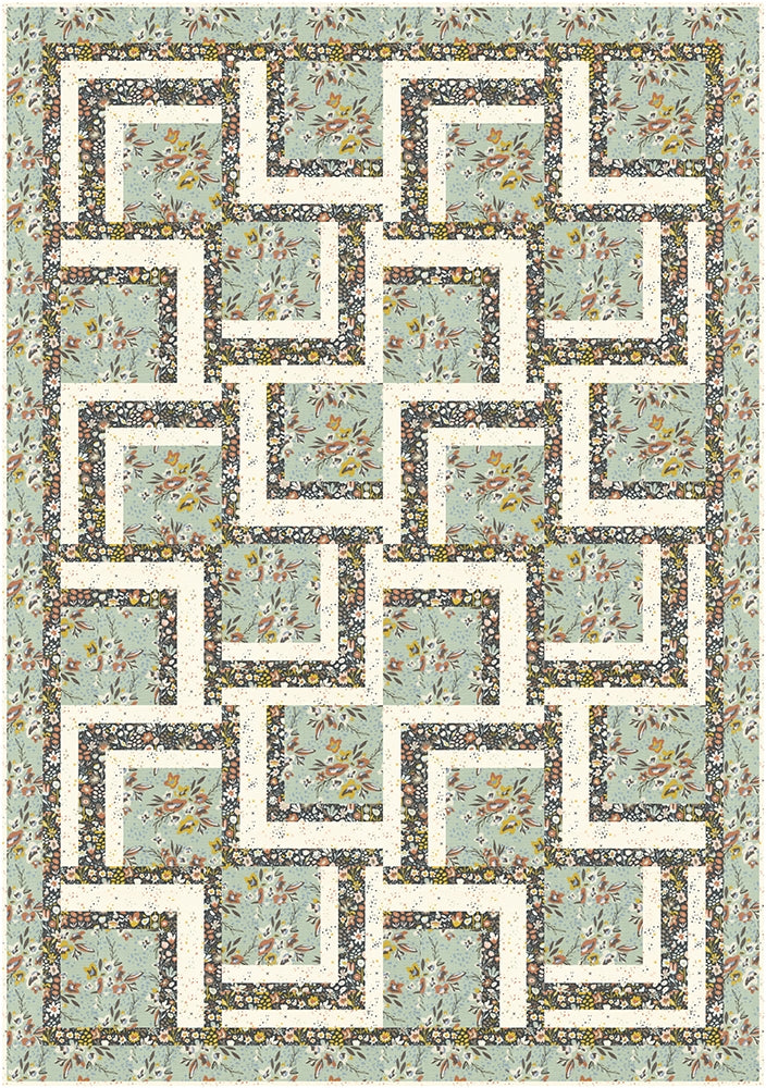 Carousel 3-Yard Quilt Pattern