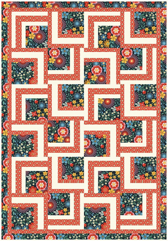 Carousel 3-Yard Quilt Pattern