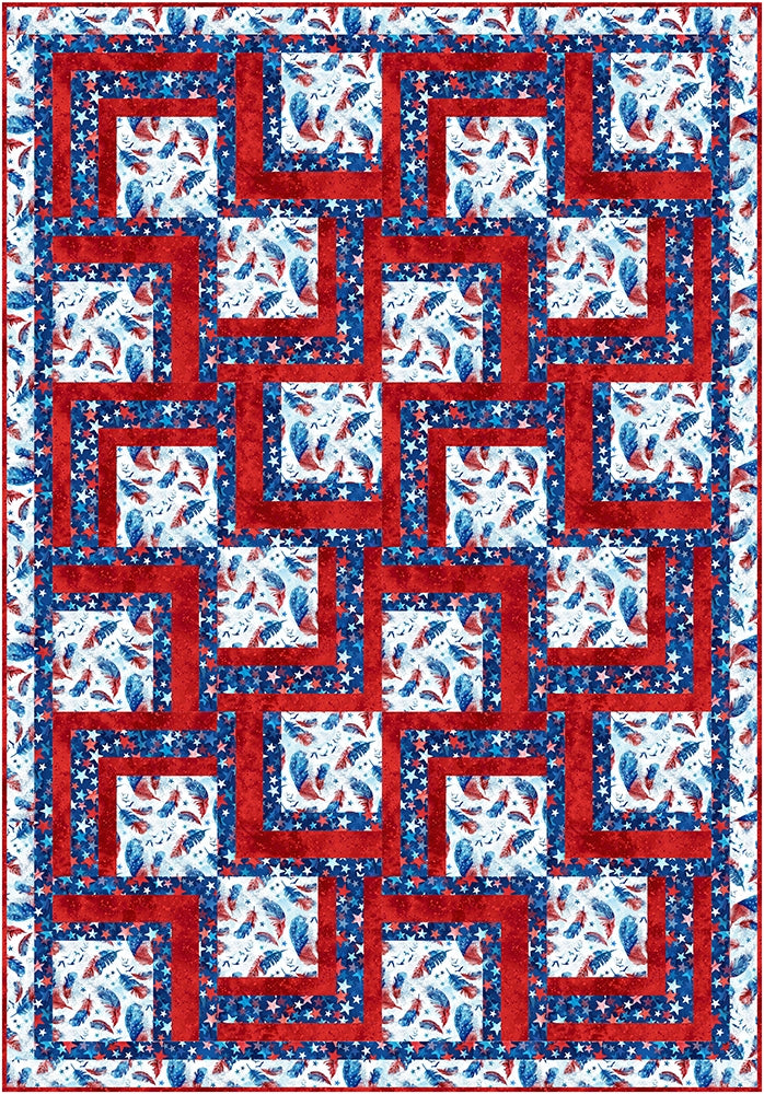 Carousel 3-Yard Quilt Pattern