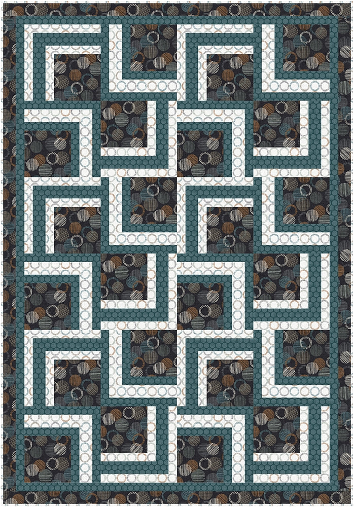 Carousel 3-Yard Quilt Pattern