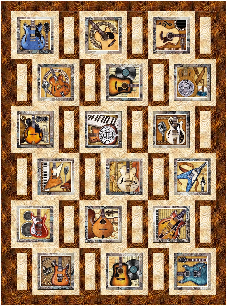 Streetcar 3-Yard Quilt Pattern | Perfect for 7-inch Panels