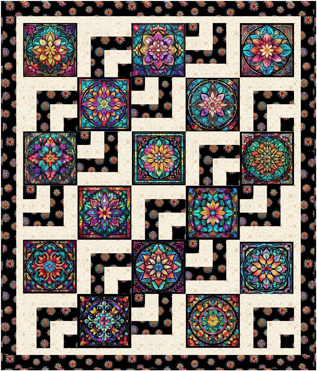 Gatsby 3-Yard Quilt Pattern | Perfect for 8-inch Panels