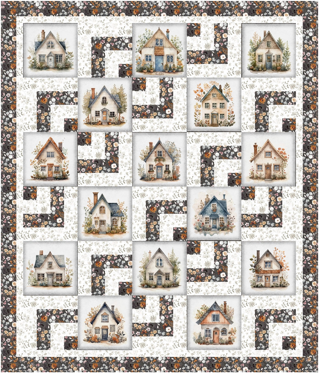 Gatsby 3-Yard Quilt Pattern | Perfect for 8-inch Panels
