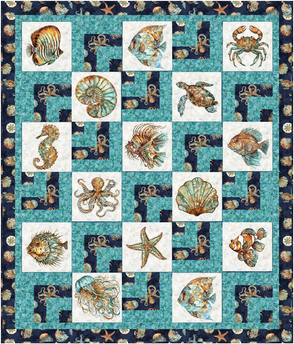 Gatsby 3-Yard Quilt Pattern | Perfect for 8-inch Panels