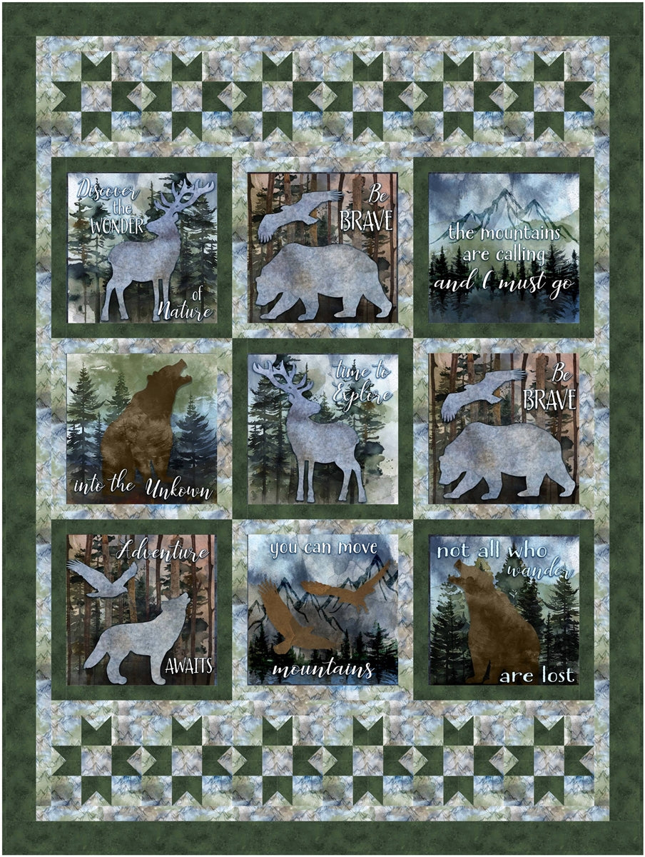 Marquee 3-Yard Quilt Pattern | Perfect for 10-inch Panels