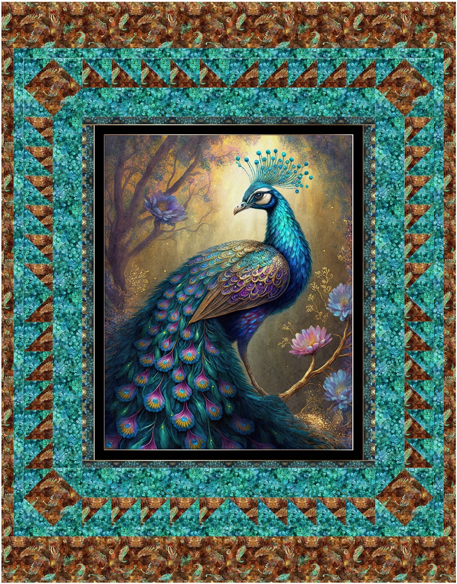 Majestic 3-Yard Quilt Pattern | Perfect for Full Panel Yard