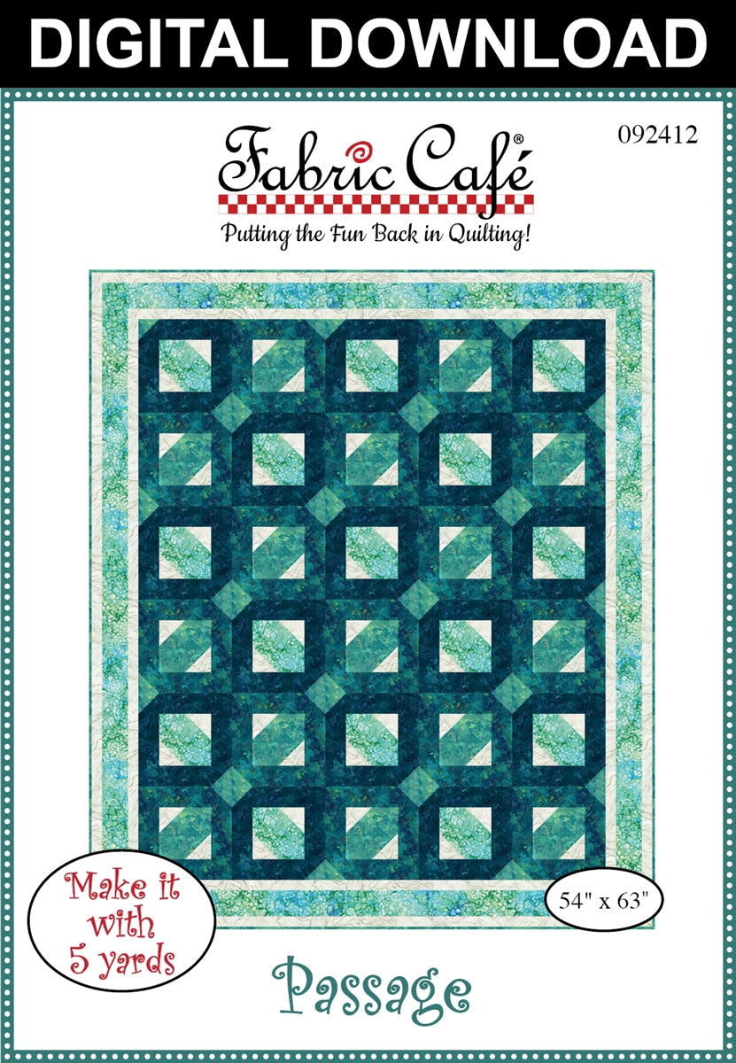 Passage 5-Yard Quilt Pattern
