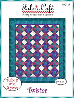Twister 5-Yard Quilt Pattern