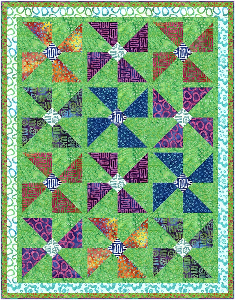 Bold in Bloom Quilt Pattern